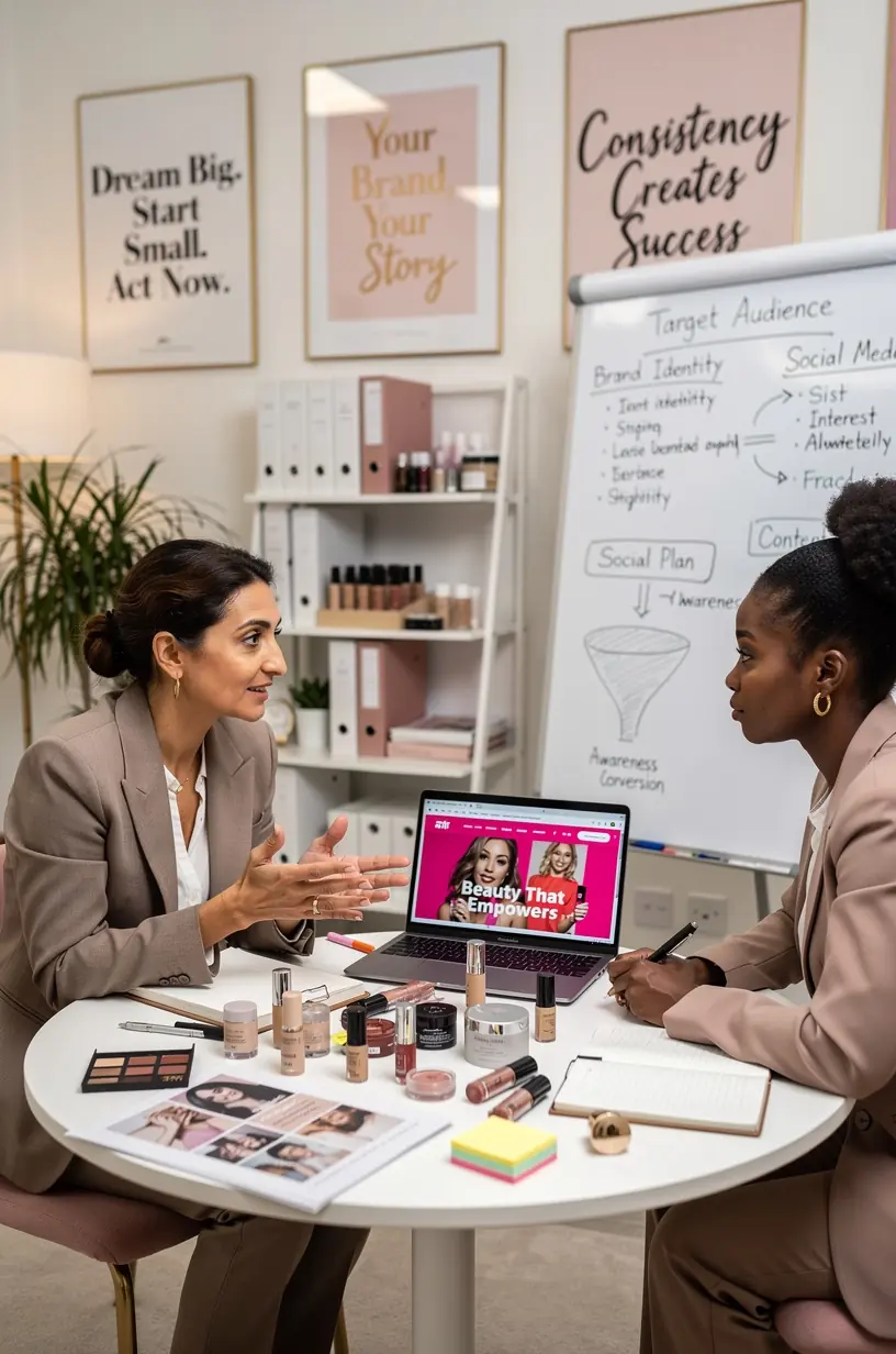 Dostęp do zaawansowanego sprzętu kosmetycznego w przestrzeni wspierającej rozwój przedsiębiorców.